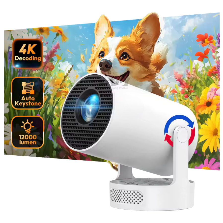 C300X 4K Smart Portable projector – Built-in Speaker CinemoraPro™