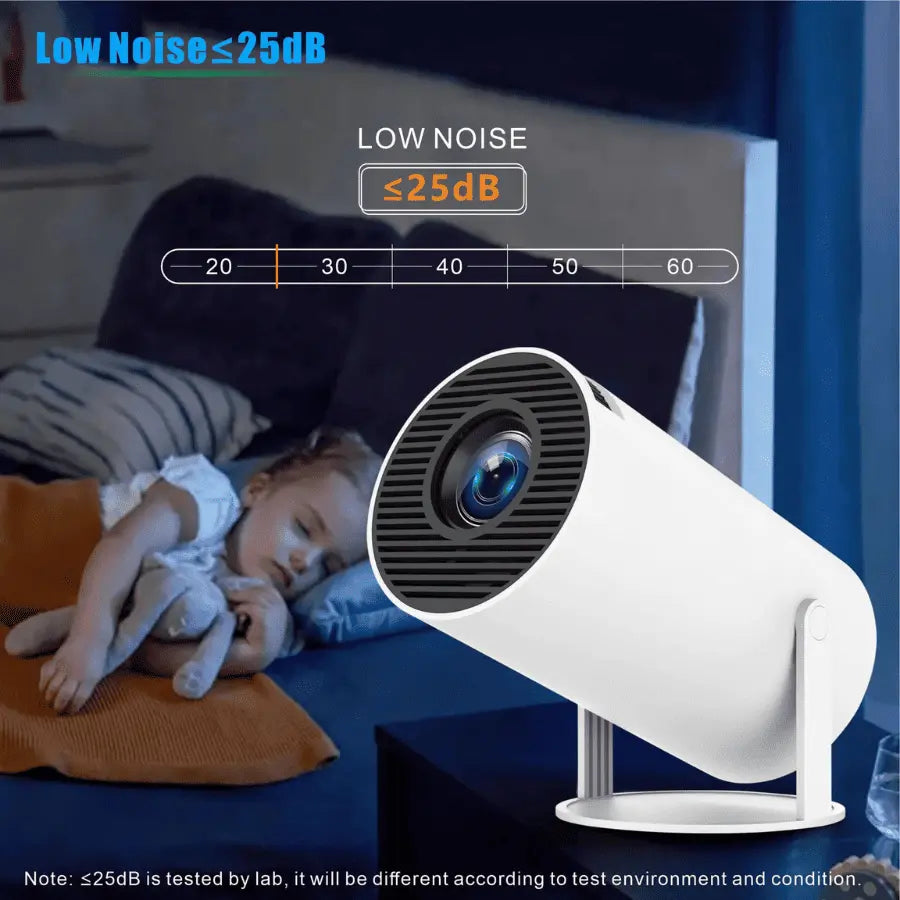 C300 Smart Portable Projector – Android 11, 4K Decode - CinemoraPro™