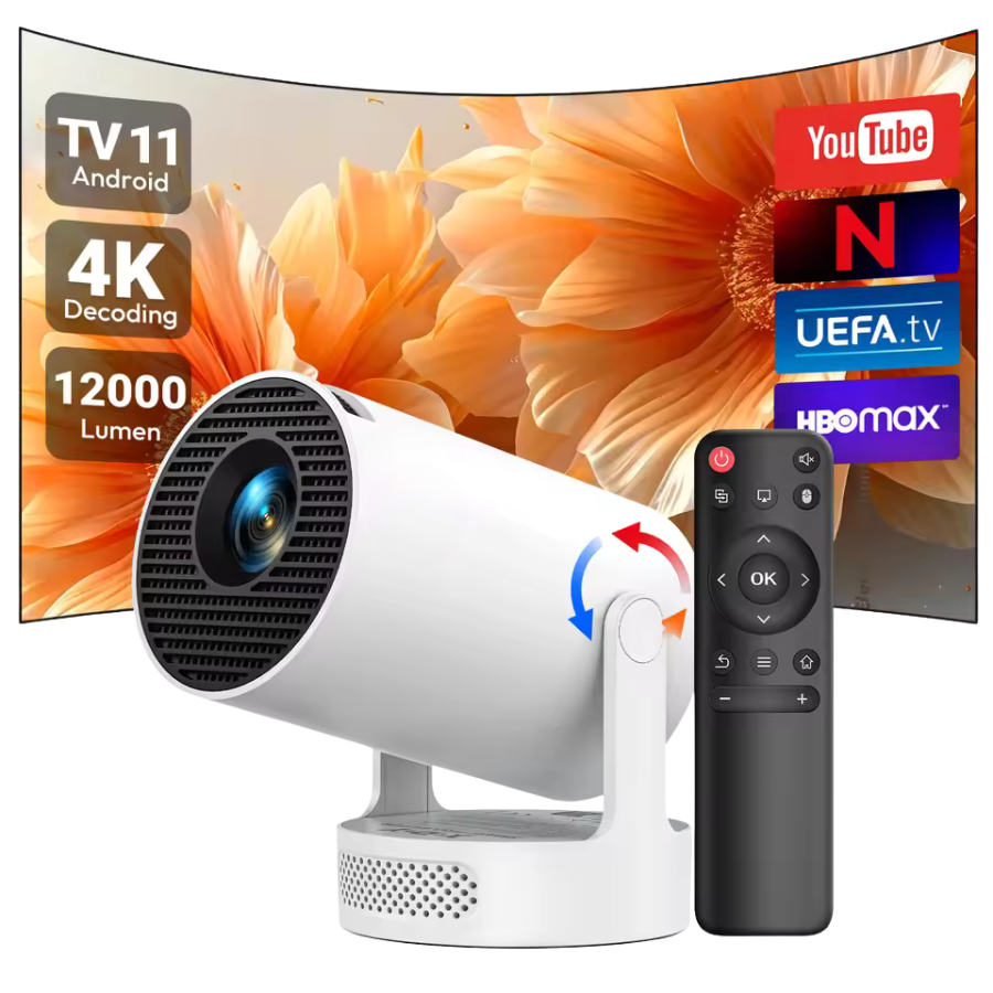 C300X 4K Smart Portable projector – Built-in Speaker CinemoraPro™
