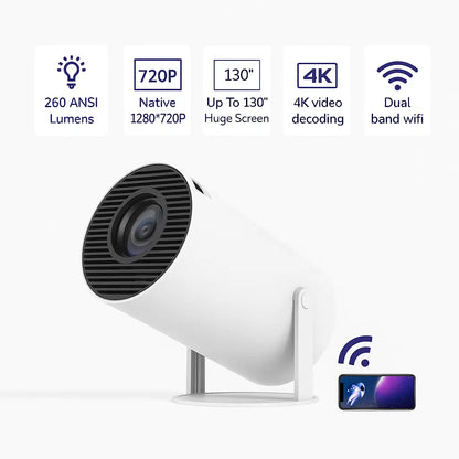 C300 4K Smart Portable Projector VistronPRO™