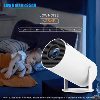 C300 Smart Portable Projector – Android 11, 4K Decode - CinemoraPro™