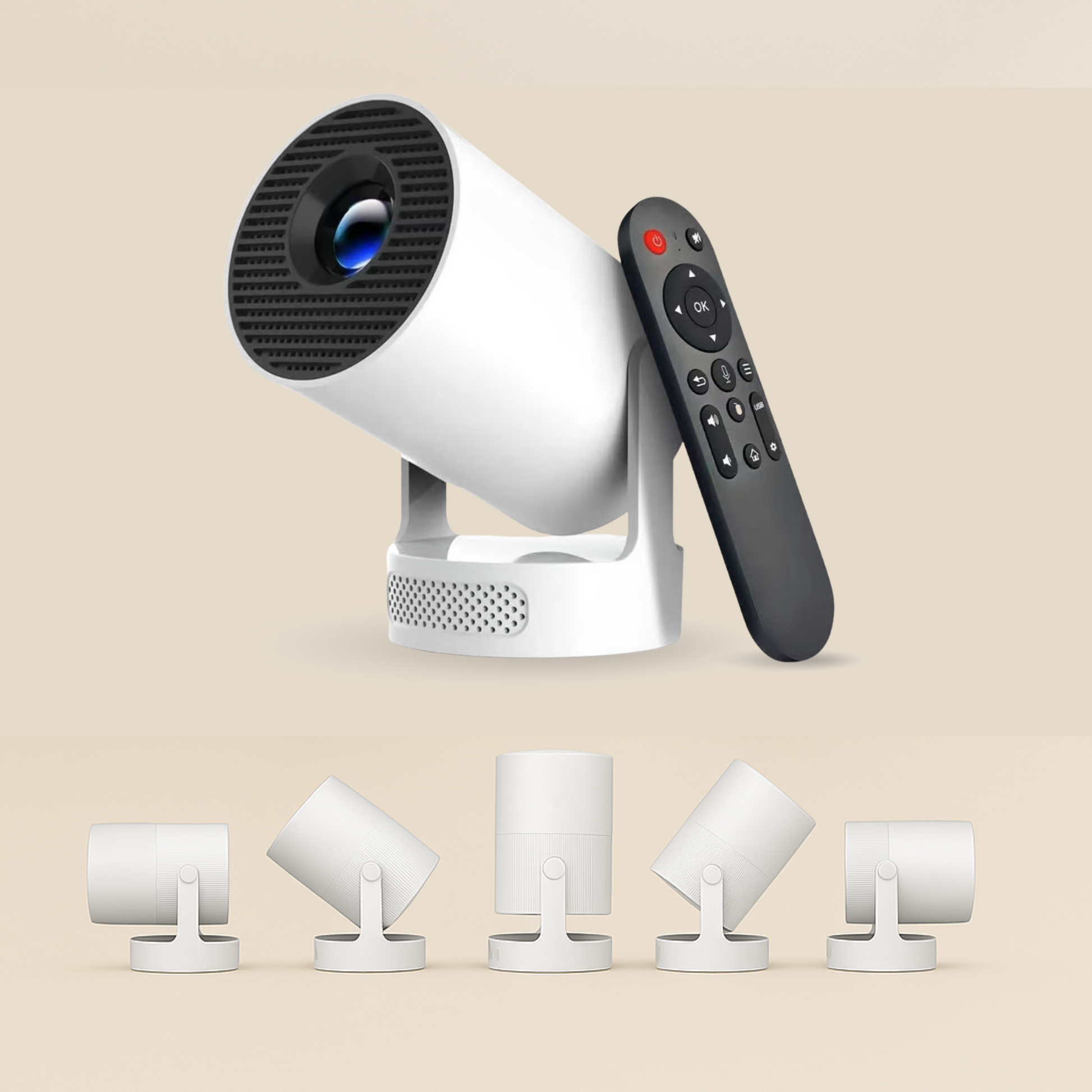 C300X Ultra Portable Projector – 4K Support, Android 11, WiFi 6, 260 ANSI CinemoraPro™